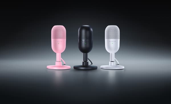 Razer Seiren V3 Mini -mikrofon, vit
