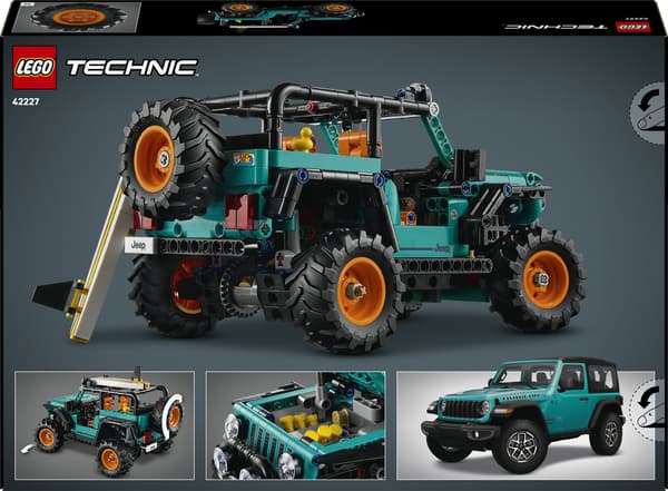 LEGO Technic 42227 Jeep® Wrangler Rubicon terrängbil