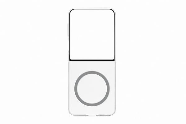 Samsung Z Flip7 Clear Magnet Case skyddsfodral
