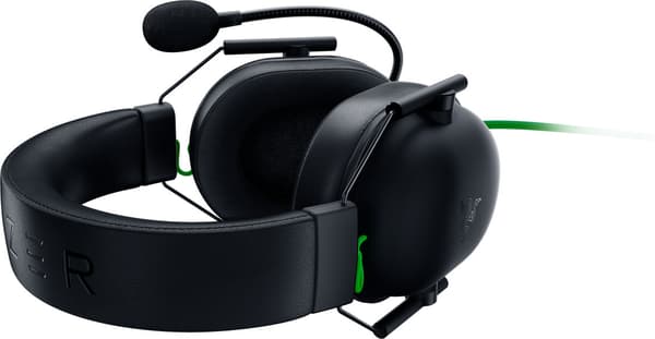 Razer Blackshark V2 X gaming-headset, svart