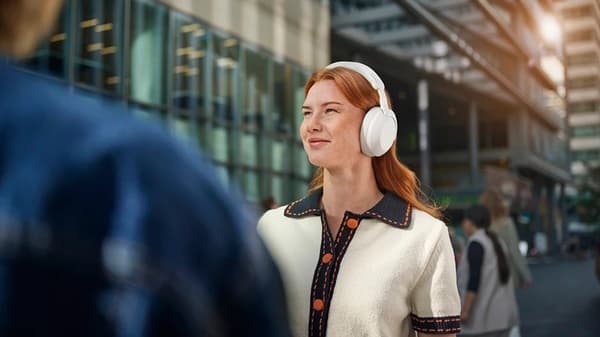 Philips TAH6000WT/00 trådlösa hörlurar, vit
