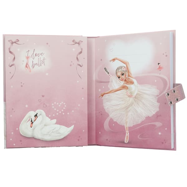 TOPModel dagbok med kod och ljud BALLET
