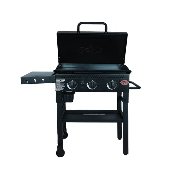 Char-Griller Flat Iron bordsgrill, 3 brännare