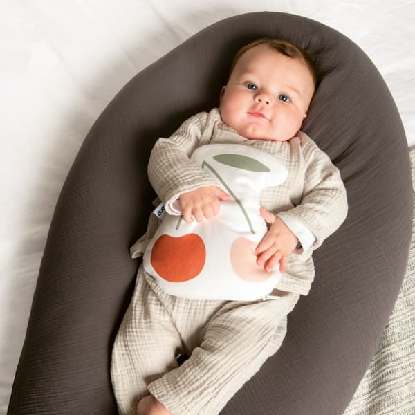 Doomoo Comfy Big -amningskudde, tetra grey