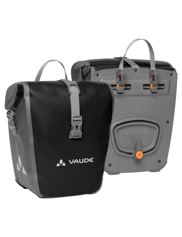 Vaude Aqua Front, cykelns framväskor, svart, par