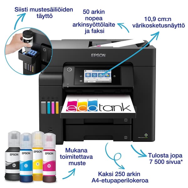 Epson EcoTank ET-5805 multifunktionsskrivare