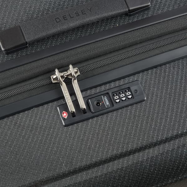 Delsey Helium Ultimate expanderbar 76 cm resväska, grå