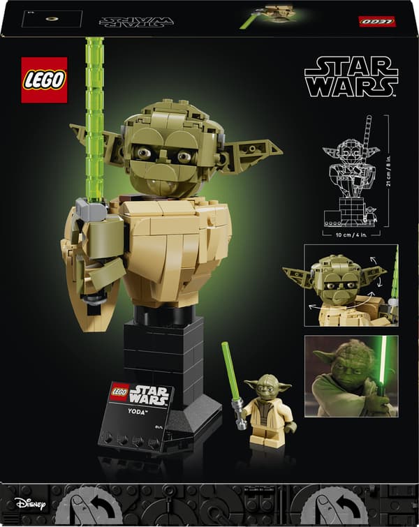 LEGO Star Wars 75438 - Yodas byst