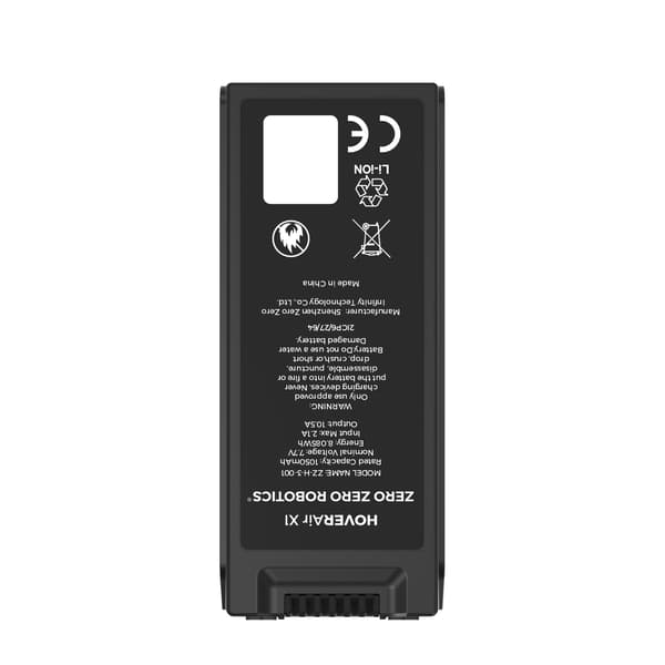 HoverAir X1 batteri, svart