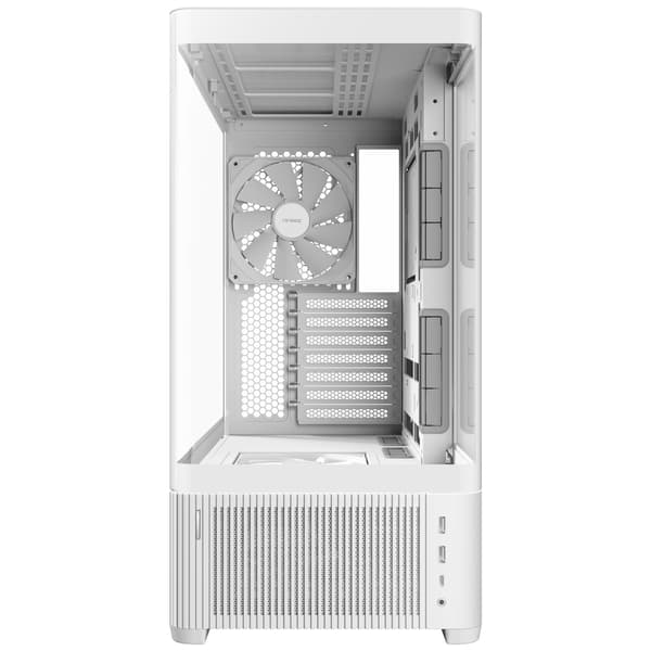 Antec C6 Curve Air Mid-Tower ATX-chassi, vit