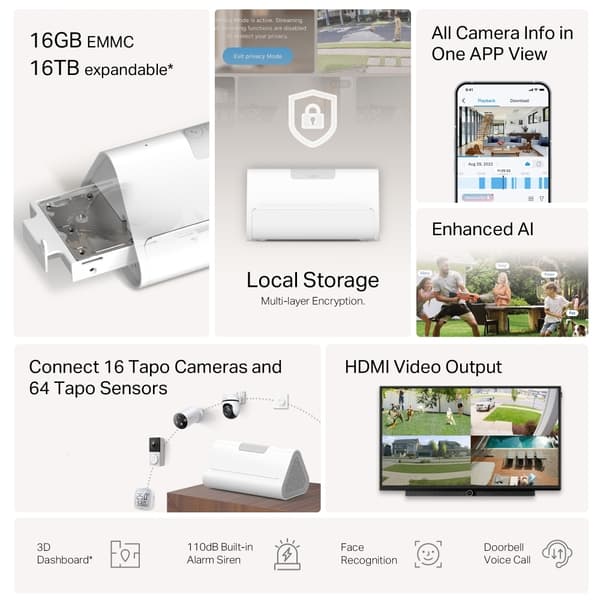 TP-LINK Tapo H500 centralenhet