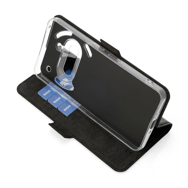 Wave Book Case, Nothing Phone (3a), svart
