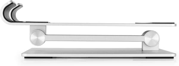 Durable Rise -tabletthållare, silver