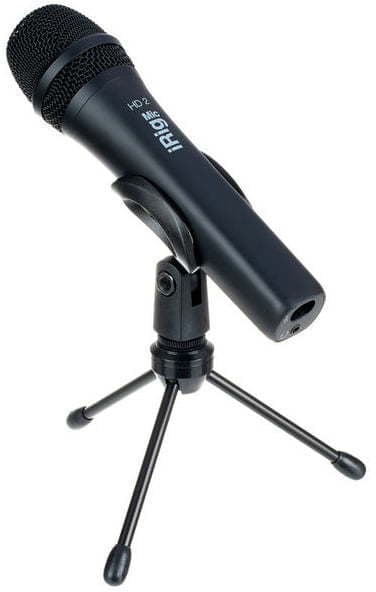 IK Multimedia iRig Mic HD2 -USB-mikrofon, svart