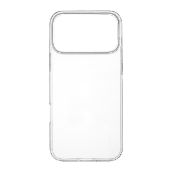 FoneKit silikonskal, iPhone 18 Pro Max / 17 Pro Max, transparent