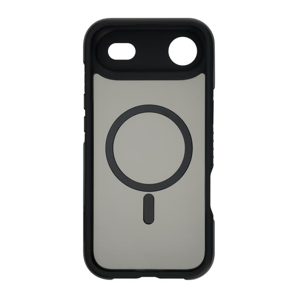 FoneKit stötsäker MagSafe-kompatibel skyddsfodral, iPhone Air, svart/grå