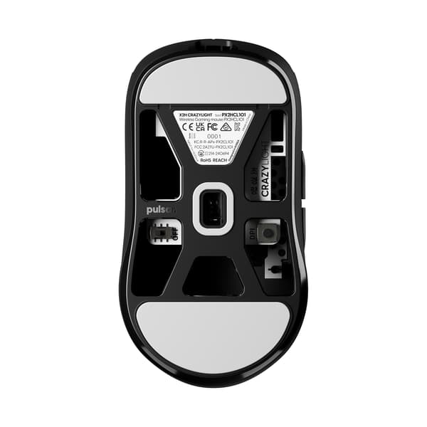 Pulsar X2H CRAZYLIGHT Mini spelmus, svart