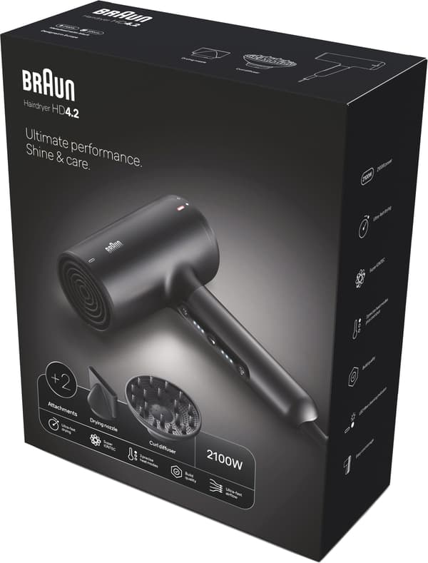 Braun HD4.2 BRHD425E hårtørrer