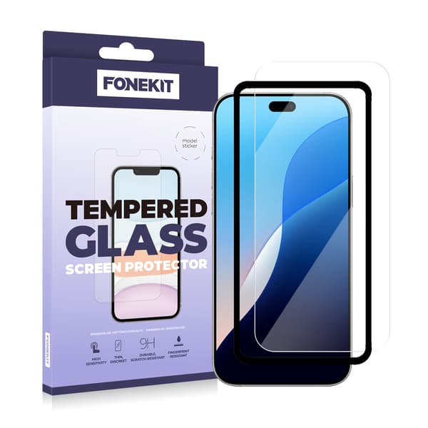 FoneKit-pansarglas, iPhone 18 Pro / 17 Pro