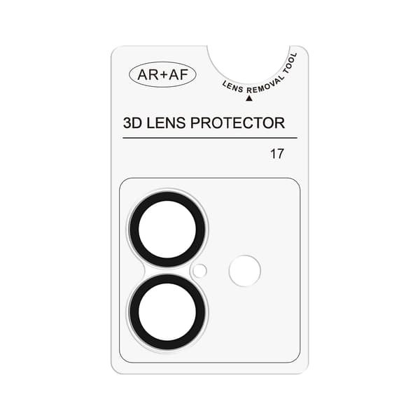 FoneKit kameralins skydd, iPhone 17, transparent