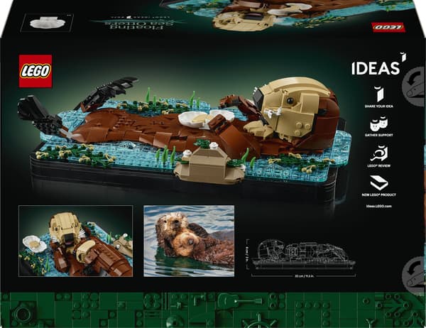 LEGO Ideas 21366 Flytande havsuttrar
