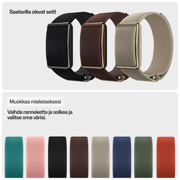 Polar Loop aktivitetsarmband, S-L, sand