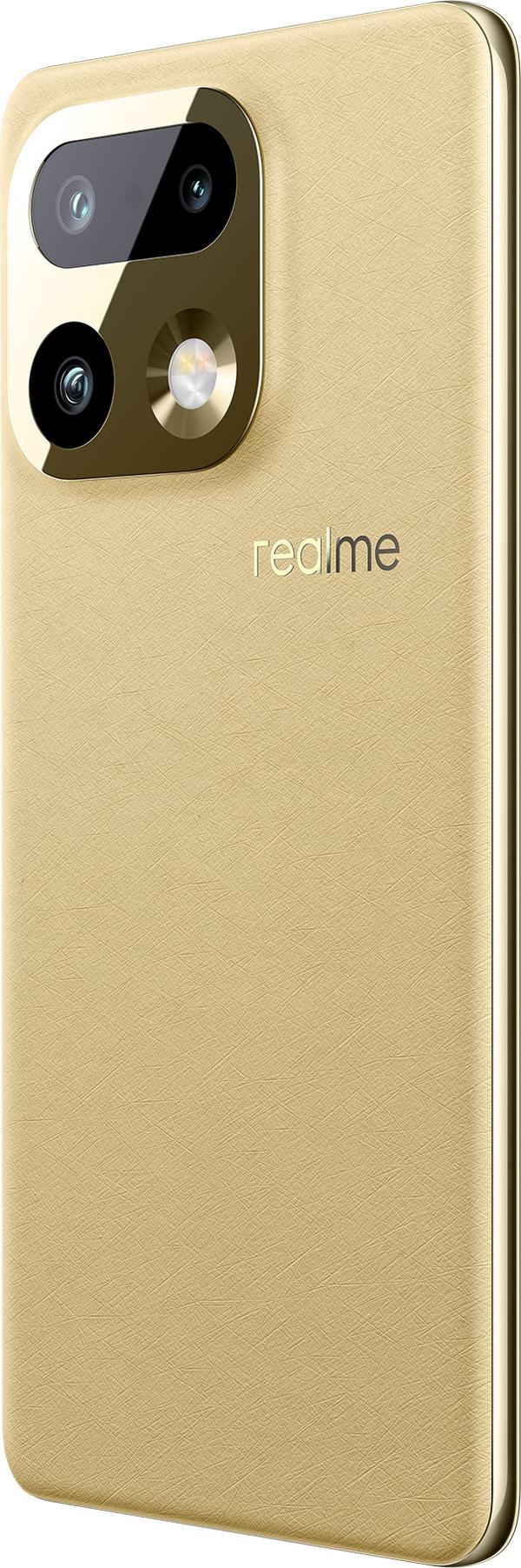 realme 16 Pro+ 5G telefon, 256/8 GB, guld
