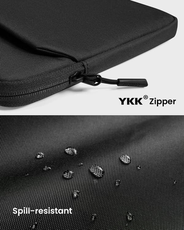 tomtoc Light-A18 laptopsleeve, 14,4", svart