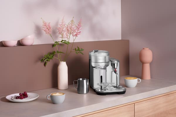 Nespresso Vertuo by Sage kapselmaskin, borstat stål