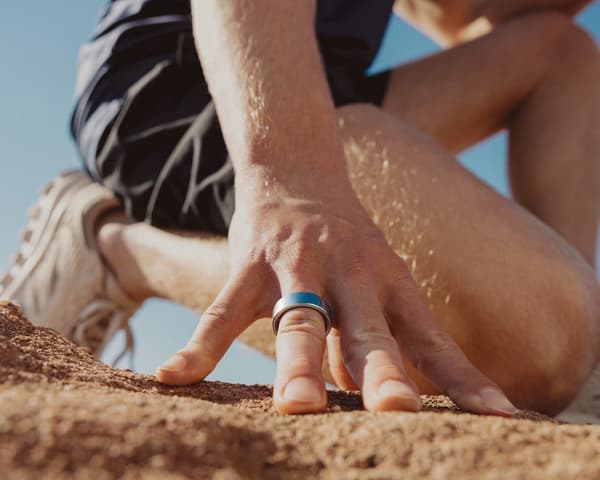 Oura Ring 4 smart ring, Silver, storlek 9