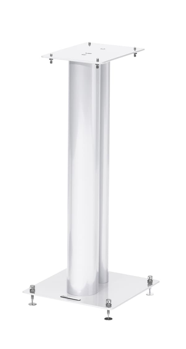 Norstone Stylum 2 högtalarstativpar, vit satin