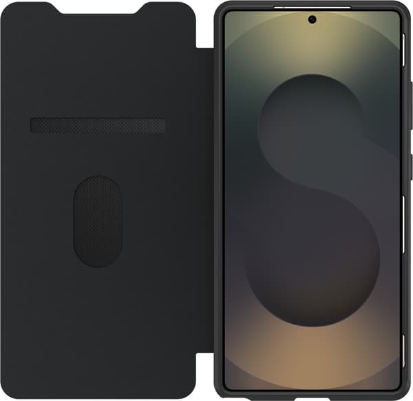 OtterBox React Folio plånboksfodral, Samsung Galaxy S25 Ultra, svart / transparent