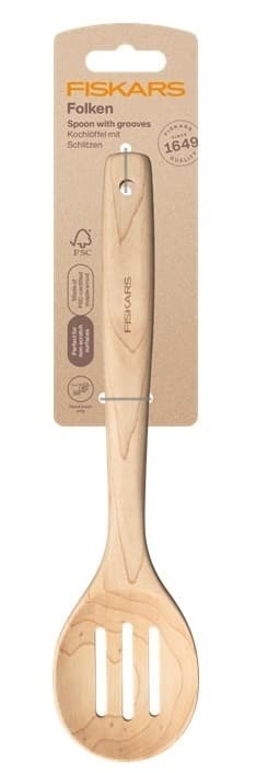 Fiskars Folken slev med räfflor