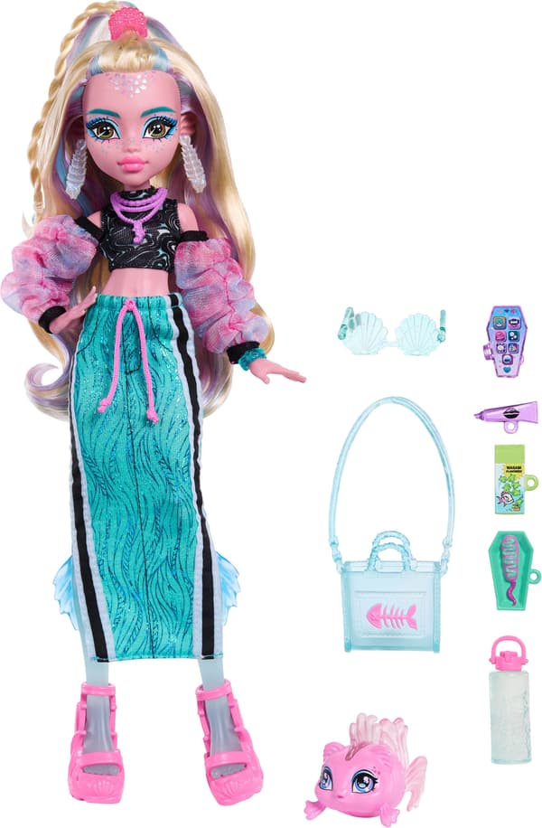Monster High Lagoona modedocka