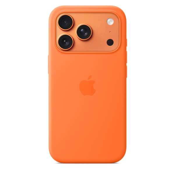 Apple iPhone 17 Pro MagSafe-silikonskal, orange