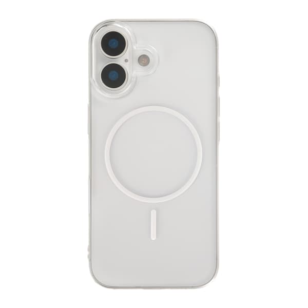 FoneKit Ultra-Tunn MagSafe-kompatibelt Skyddsfodral, iPhone 16, transparent