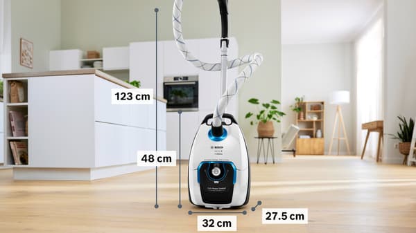 Bosch BGL8SIL0L dammsugare, vit