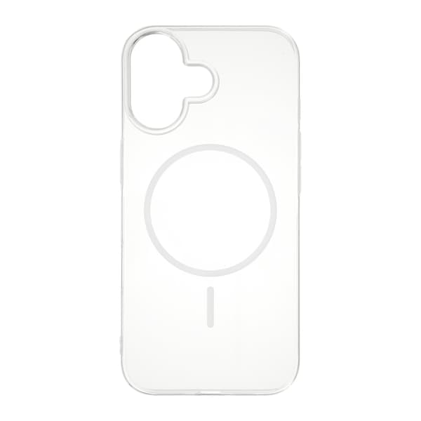 FoneKit Ultra-Tunn MagSafe-kompatibelt Skyddsfodral, iPhone 16, transparent