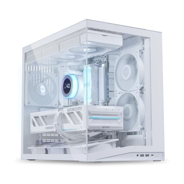Lian Li O11D Mini V2 Flow ATX-chassi, vit