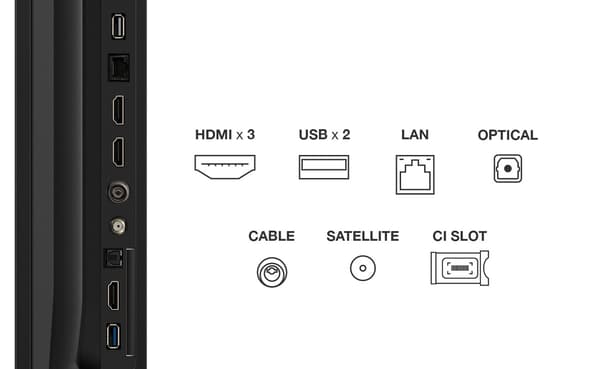 TCL 85" T69C – 4K QLED Google TV