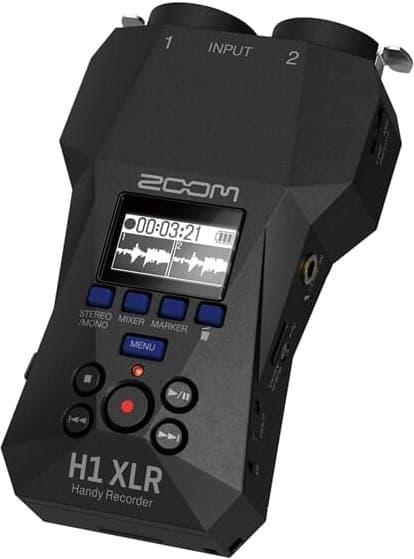 Zoom H1 XLR bärbar inspelare