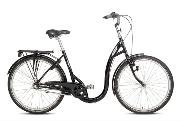 Helkama Senator 3v cykel, 26" 47 cm, svart