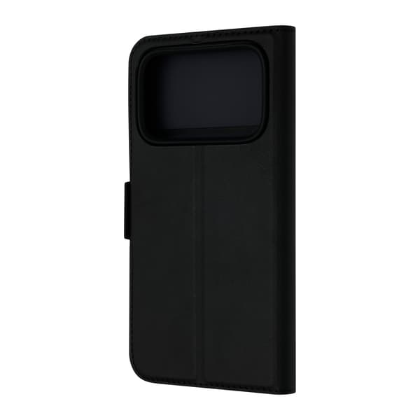 FoneKit MagSafe-kompatibelt BookCase skyddsfodral, iPhone 17 Pro, svart