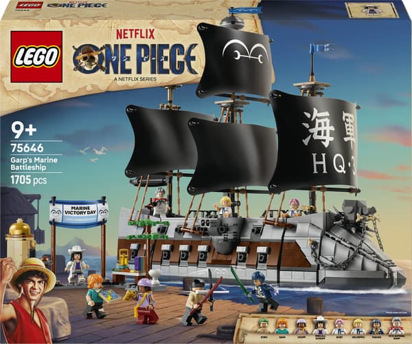LEGO ONE PIECE 75646 Garps stridsskepp