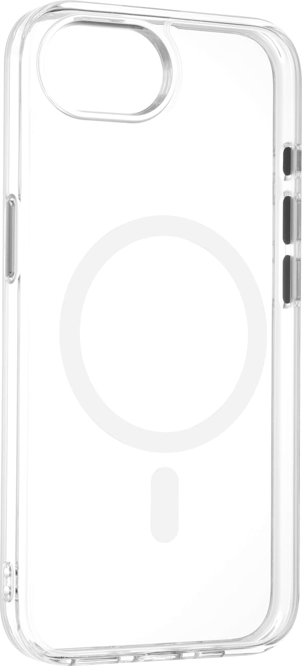 FoneKit Premium MagSafe-kompatibelt skyddsfodral, iPhone 16e, transparent