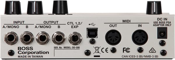 Boss DD-500 Digital Delay gitarrpedal