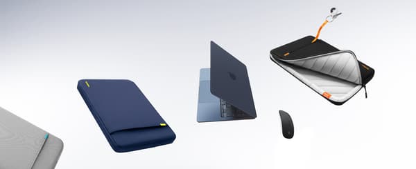 tomtoc Defender A13 Laptop fodral kit, 16", svart