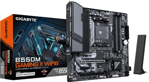 GIGABYTE B550M GAMING X WIFI6 mATX-moderkort