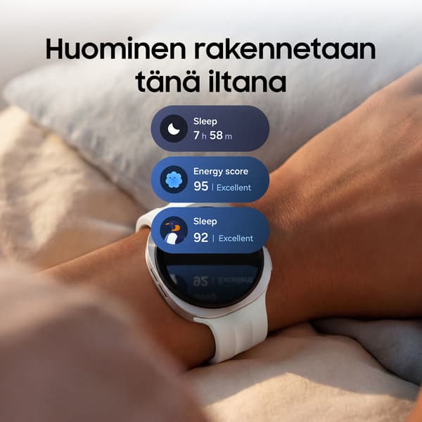 Samsung Galaxy Watch9 4G smartklocka, 44 mm, silver