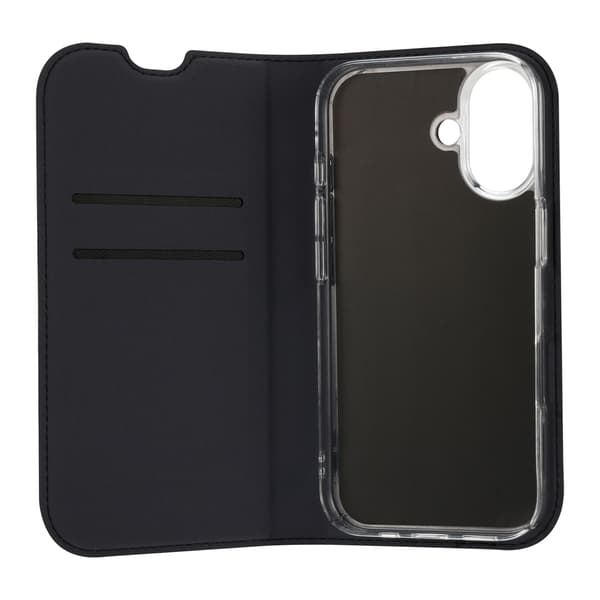 FoneKit BookCase skyddsfodral, iPhone 17, svart